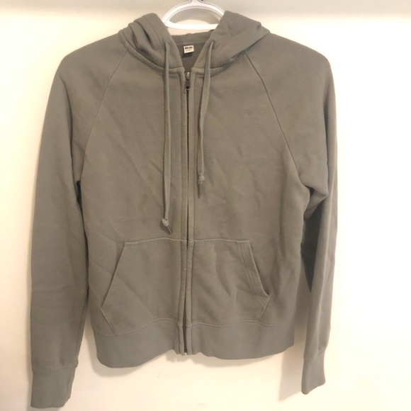 Sea foam Green Zip Up - Picture 1 of 3